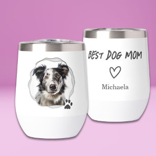 Cute Best Dog Mum Personalised Photo