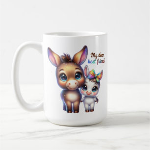 Cute best friend thank you customizable coffee mug