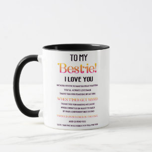 Cute Best Friend Wrap Mug
