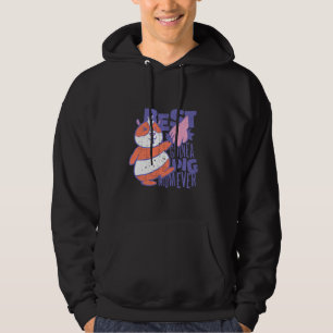 Cute Best Guinea Pig Mum Design For Women And Girl Hoodie