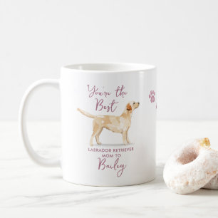 Cute Best Labrador Retriever Dog Mum Photo Coffee Mug
