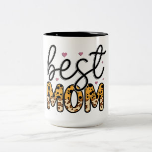 Cute Best Mum Two-Tone Coffee Mug