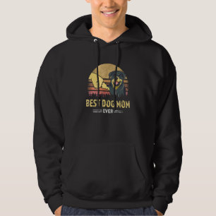 Cute Best Rottweiler Mum Ever Proud Vintage Rottie Hoodie