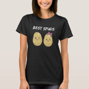 Cute Best Spuds Potato Friends And Buds Playground T-Shirt