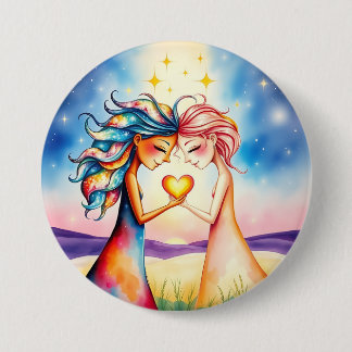 Cute Besties Button