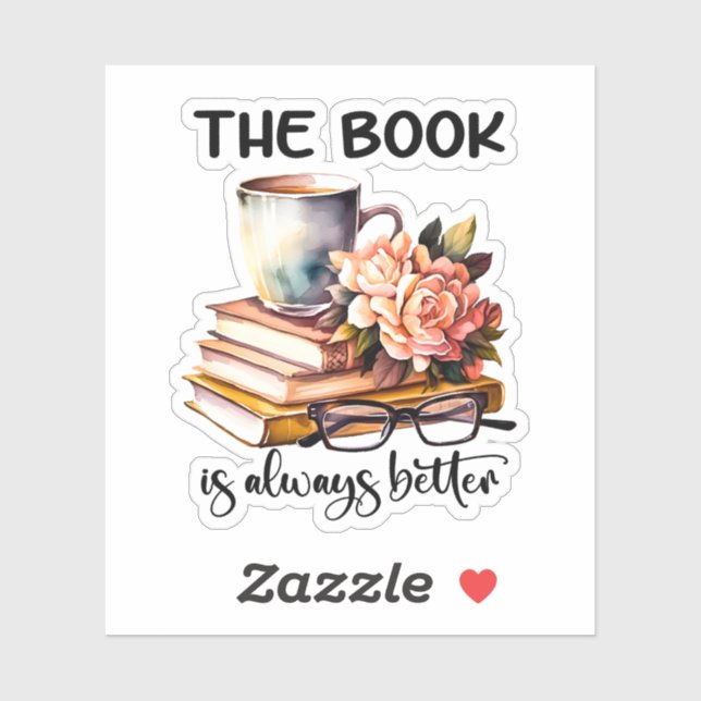 Cute better book lovers word art  (Sheet)