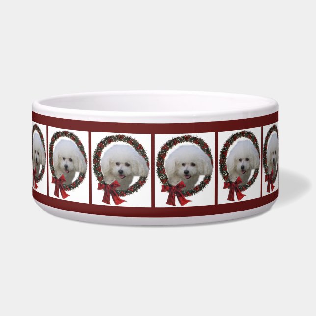 Cute Bichon Christmas  (Front)