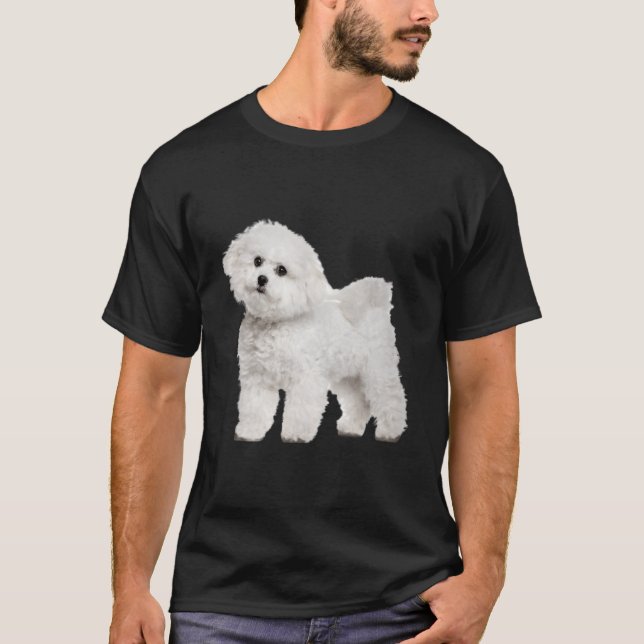 Cute Bichon Frise T-Shirt (Front)