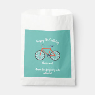 Cute Bicycle Kids Bike Birthday Party Cycling Favour Bag