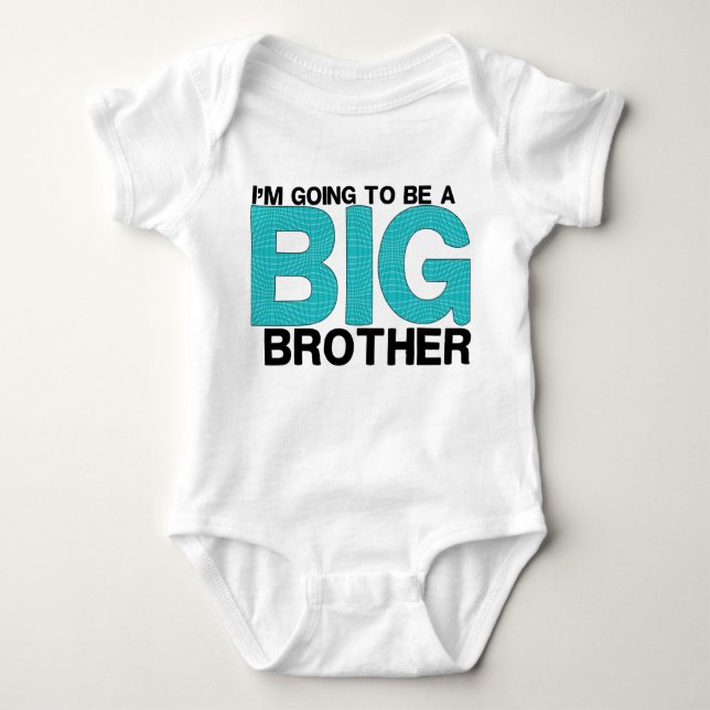 Cute Big Brother for Baby Bodysuit (Front)