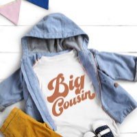 Cute Big Cousin | Brown Matching Family