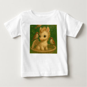 Cute, Big-eyed, baby unisus, pegasus unicorn  T-Shirt