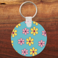 Cute big flowers pattern