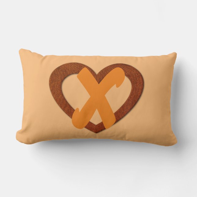 Cute Big Heart Pillow (Front)