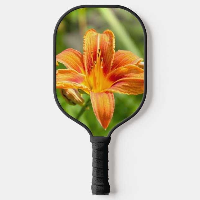 Cute big Lily flower photo Pickleball Paddle (Front)