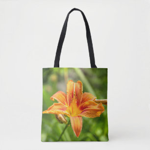 Cute big Lily flower photo Tote Bag