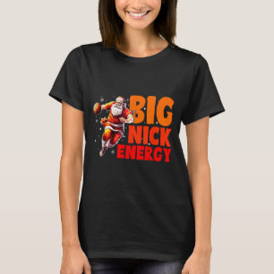Cute Big Nick Energy Christmas Basketball T-Shirt