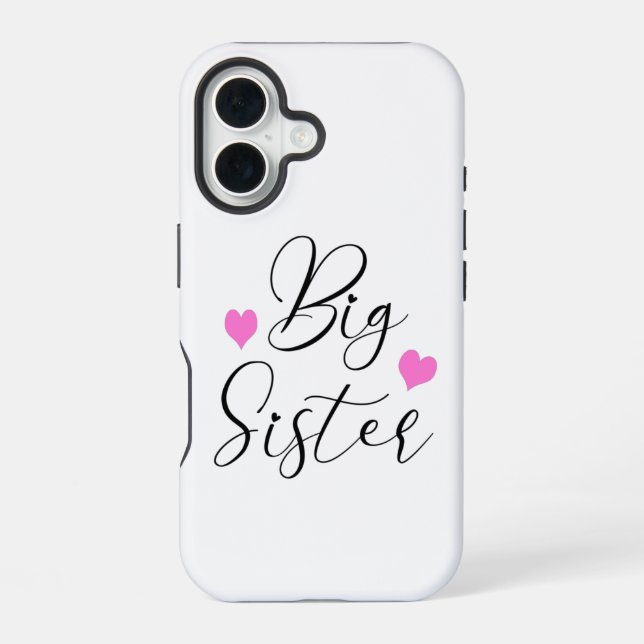 Cute Big Sister        iPhone 16 Case (Back)