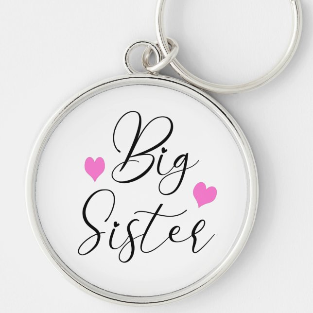 Cute Big Sister        Key Ring (Front)