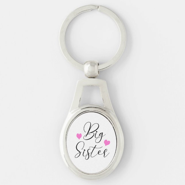 Cute Big Sister        Key Ring (Front)