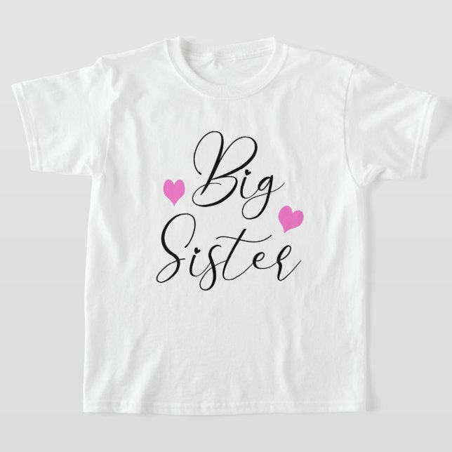 Cute Big Sister   T-Shirt (Laydown)
