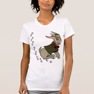 Cute Billy Goat with Bowtie T-Shirt