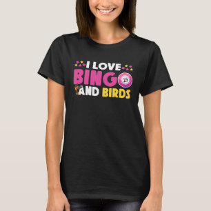 Cute Bingo Design For Casino Game Bingo Lover T-Shirt