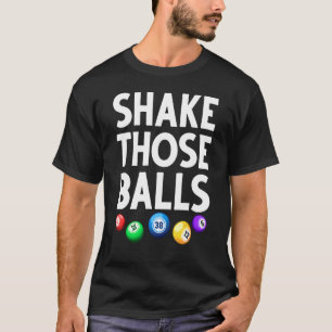 Cute Bingo Designs Men Women Casino Gambling Bingo T-Shirt