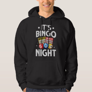 Cute Bingo For Men Women Bingo Lovers Casino Gambl Hoodie