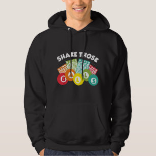 Cute Bingo Men Women Casino Gambling Bingo Lovers Hoodie