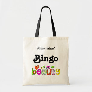 Cute Bingo Personalise Name Prize Player Bag