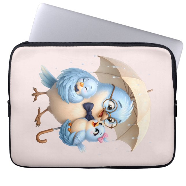 Cute Bird Electronics Bag Gift (Front)