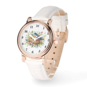 Cute bird lovers women  watch