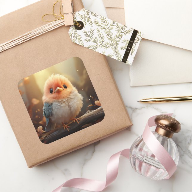 Cute bird sticker (Gifting)