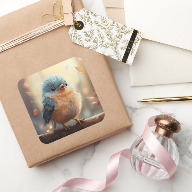 Cute bird sticker (Gifting)