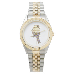 Cute Bird with Music Notes Customise Watch