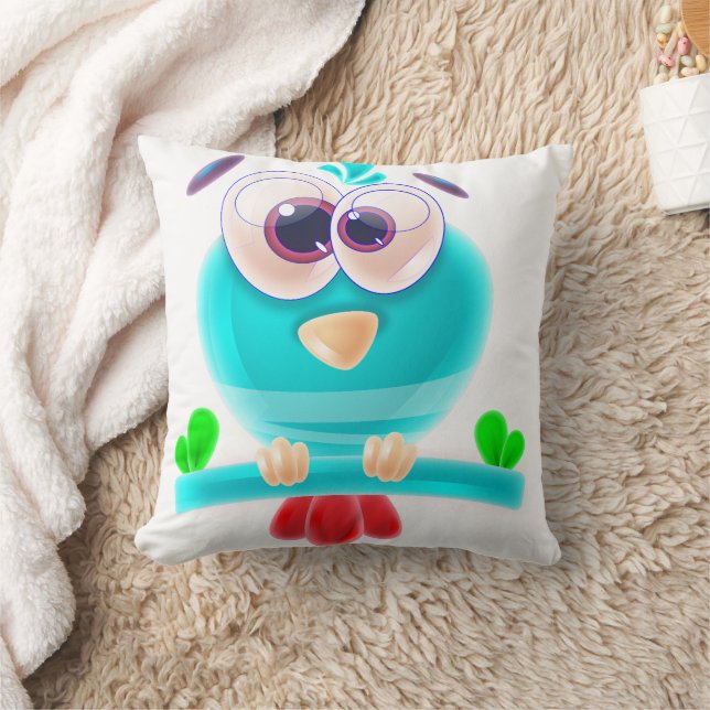 Cute Birdie Chill Pillow (Blanket)