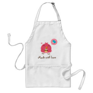 Cute Birdie*Love Apron