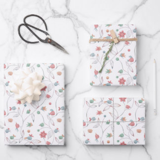 Cute Birdie  Wrapping Paper Sheet