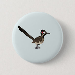 Cute Birdorable Roadrunner 6 Cm Round Badge