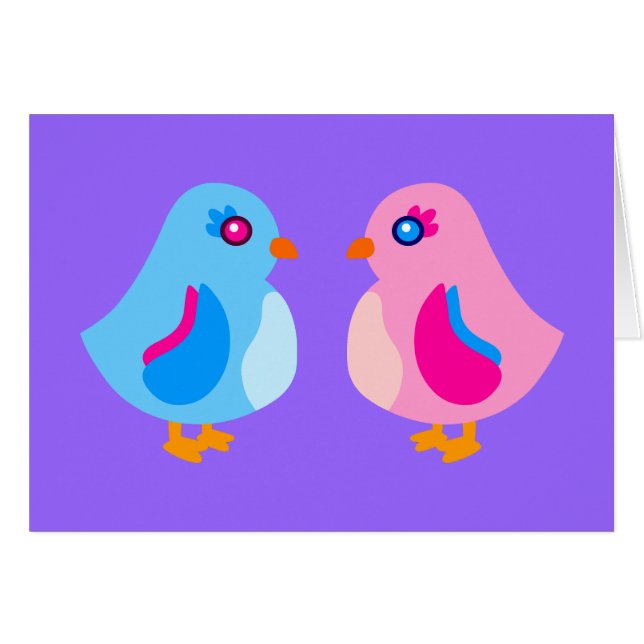 Cute Birds (Front Horizontal)