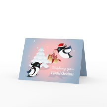 Cute Birds Christmas Present