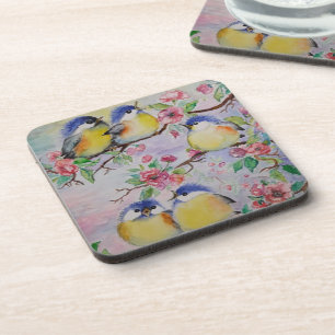 Cute Birds Coaster