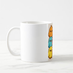 Cute birds mug