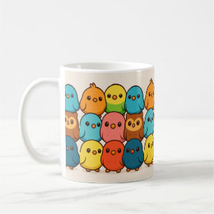 Cute birds mug