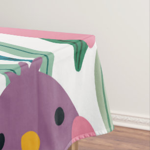 Cute Birds Pattern Tablecloth