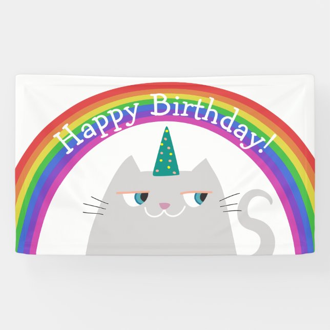 Cute Birthday Banner (Horizontal)