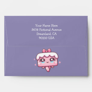 Cute Birthday Cake Envelopes