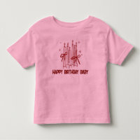Cute Birthday Candle T-Shirt for Kids