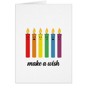 Cute Birthday Candles - Card